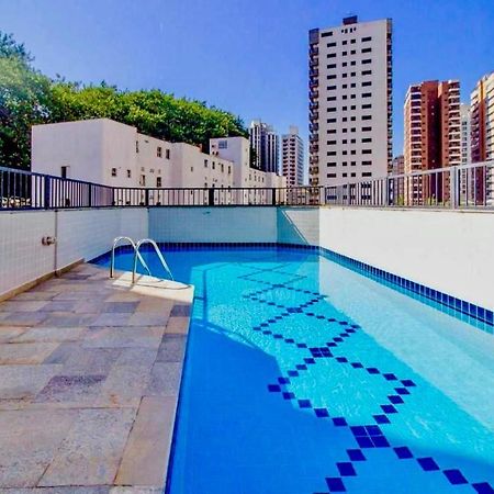 Apto Com Piscina 2 Quadras Da Praia Guarujá Exteriör bild