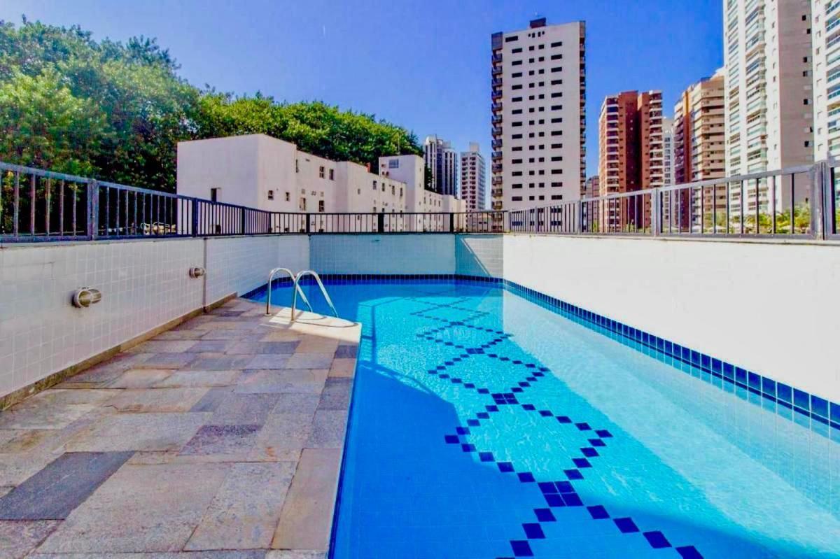 Apto Com Piscina 2 Quadras Da Praia Guarujá Exteriör bild